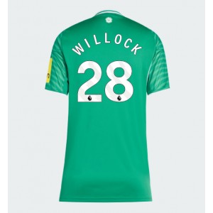 Newcastle United Joe Willock #28 Jalkapallovaatteet Naisten Vieraspaita 2025-26 Lyhythihainen